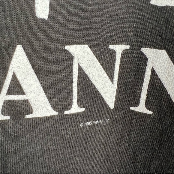 Vintage 1995 Yanni Tour T-Shirt XL - Picture 5 of 7